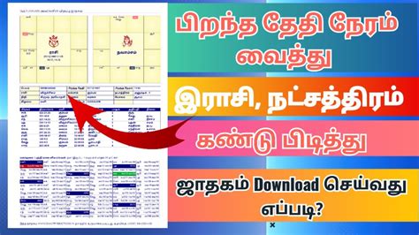 free jathagam tamil|Free Tamil Jathagam Online